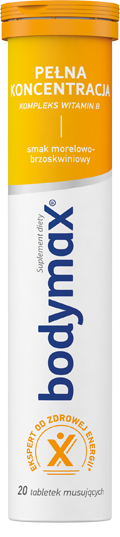 Bodymax tabletki musujące pełna koncentracja